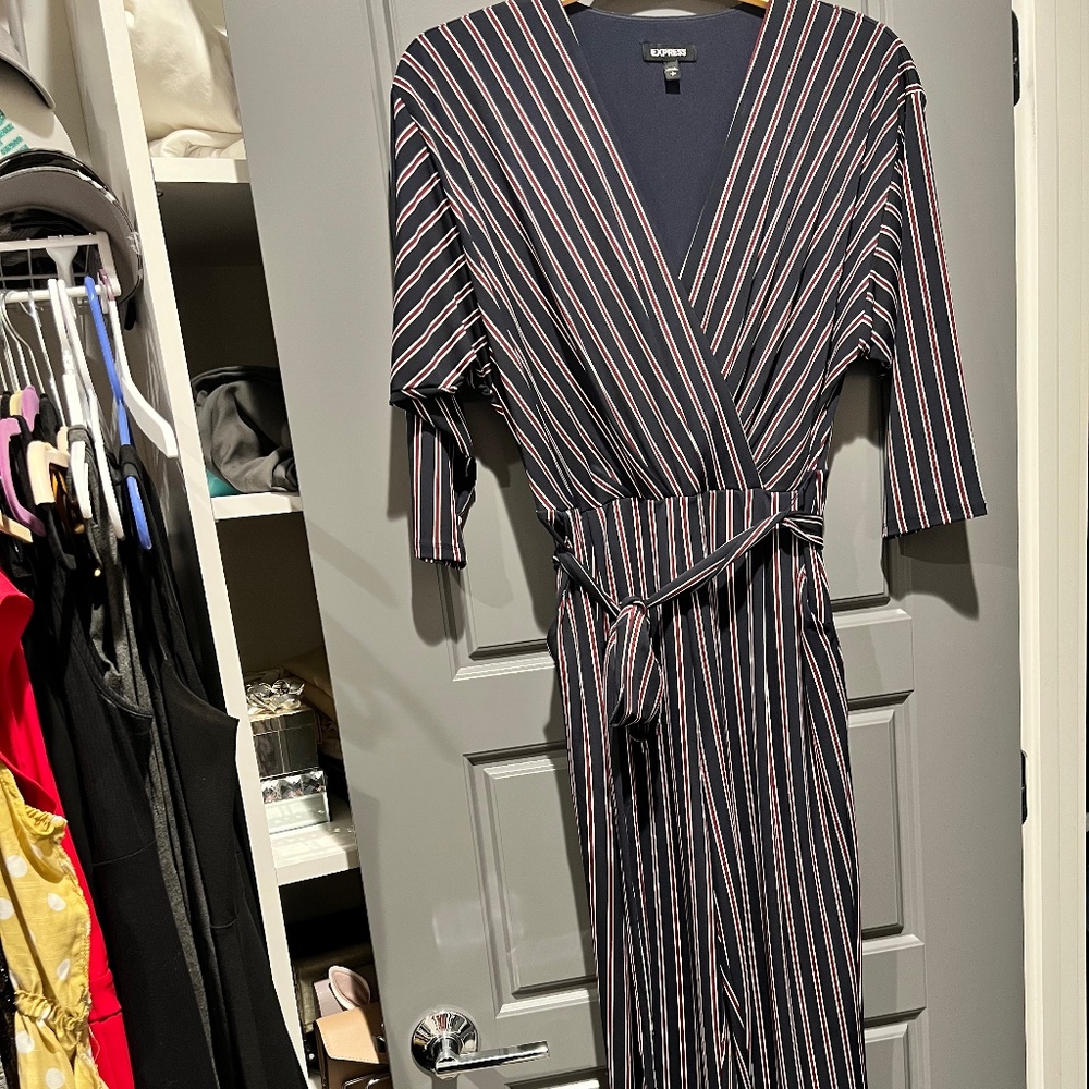 Express striped jumper size small